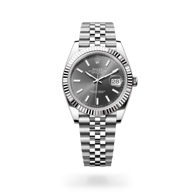 Rolex Datejust 41 White Gold Rolesor Oystersteel, M126334-0014